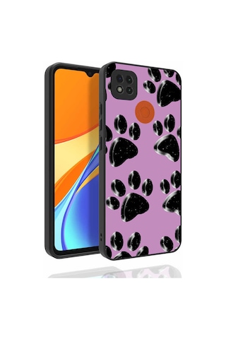 Nourthkiingdom Redmi 9c Kılıf Desenli Kamera Korumalı Parlak Nrtk Nora Kapak - No3 NO3