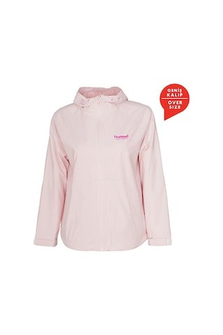 Hummel Ruso Kadın Pembe Kapüşonlu Ceket Pembe