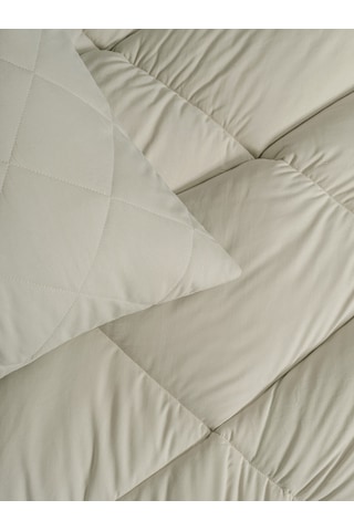 Cotton Box Softwash Çift Kişilik Yorgan Seti Taş 160x200 Lastikli Çarşaf Taş
