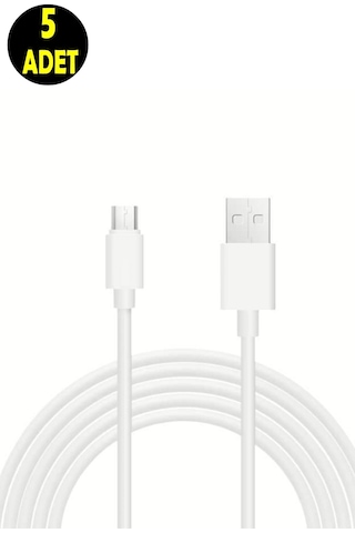 5 Adet 2 Amper Micro Usb Android Cep Telefonu Hızlı Şarj-data Kablosu Samsung-htc-lg-sony Uyumlu