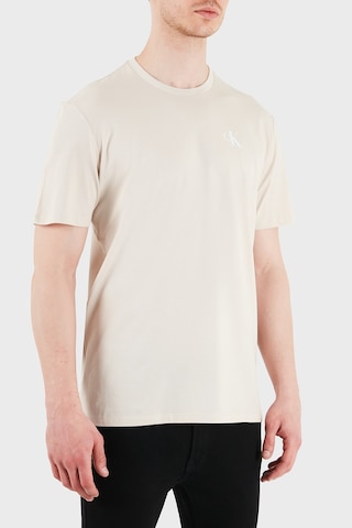 Calvin Klein Erkek T Shirt Lv14rf852g 2jx Bej