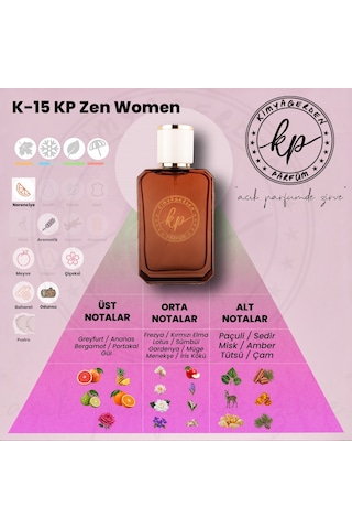 KP K-15 Kadın Parfüm EDP 50 ML