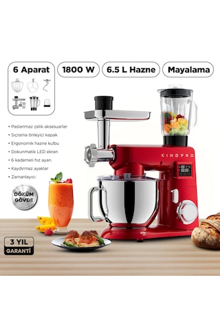 King PRO KSM4001 Damboo 1800 W Mutfak Şefi