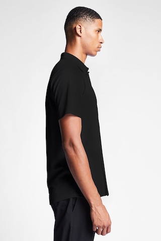 Erkek Kısa Kollu Gömlek 25s-1207-25n Siyah