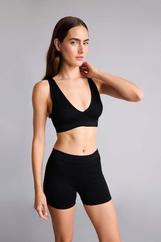 Defacto Fitilli Elastik Bel Siyah Seamless Boxer I0628ax26hsbk81 Siyah-bk81