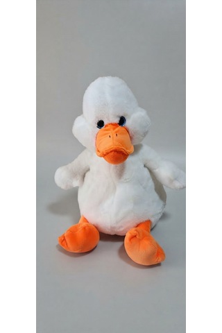 Peluş Ördek 40 Cm Beyaz