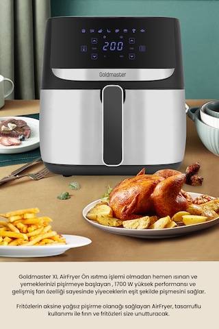 Goldmaster Problack P600 Sıcak Hava Fritözü