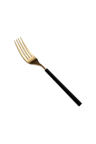 Jumbo 6000 Roller Siyah Titanyum Gold 84 Parça 12 Kişilik Çatal Kaşık Bıçak Seti Siyah Titanyum Gold Altın - Siyah - Titanyum