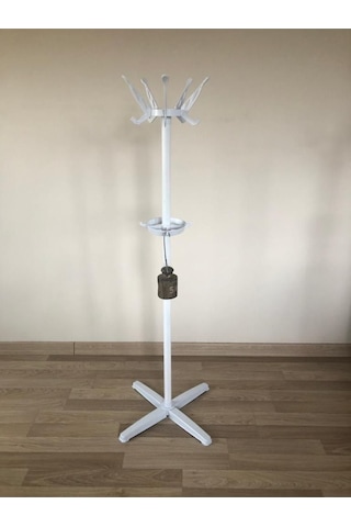 Ayaklı Askılık Lüx Portmanto Siyah