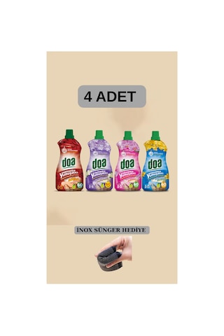 Konsantre Yumuşatıcı Çeşitleri 1500 Ml Doa05 Diğer
