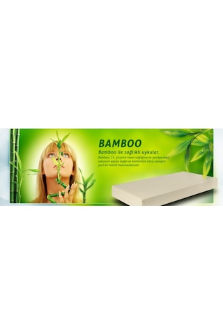 Babyhopeankara Ortopedik Bamboo Visco Yatak Tek Kişilik Yatak