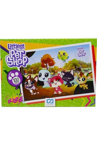 Littlest Pet Shop 100 Parça Çocuk Puzzle Ca Games