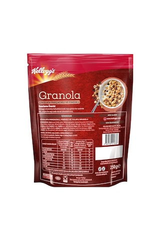 Kellogg's Çikolata Parçacıklı ve Fındıklı Granola 250 G
