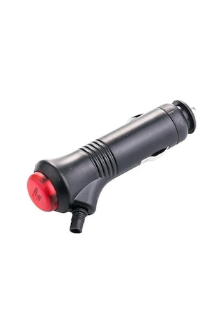 Otomatik 12-24 v kırmızı led araba motorlu araç çakmak soket splitter fiş konnektörü güç adaptörü sigorta araba şarjı aksesuarı