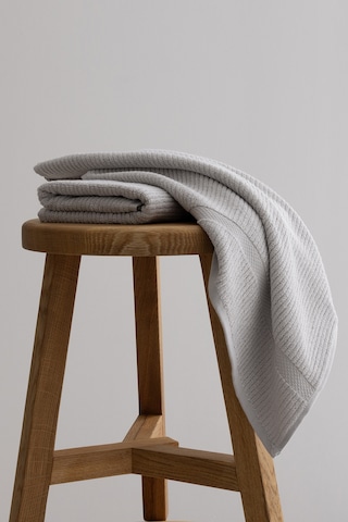 Ivory Gri Fitilli Mikro Fiber %100 Pamuk 2li El Yüz Havlusu Seti Gri