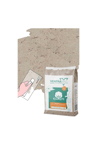 Ventrawall - Yalıtımlı Kahverengi Pamuk Boya - Br08 - 5 Kg