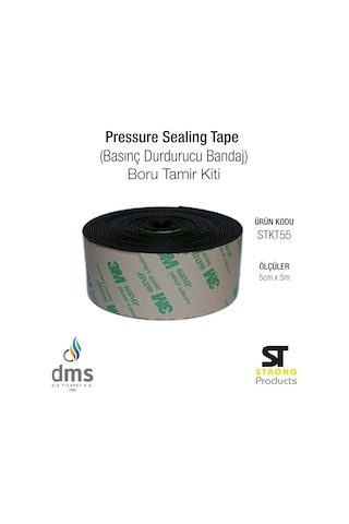 Pressure Sealing Tape (Basınç Durdurucu Bandaj) 5Cm X 5M
