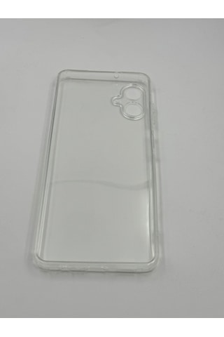 Samsung Uyumlu Galaxy A06 Silikon Esnek Şeffaf Kılıf