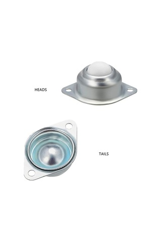 Novahub Br-vie 8 Naylon Bilyalı Teker Seti, Mobilya Ve Dolap İçin, Paslanmaz Çelik Rulolar, Pratik Ve Hafif -