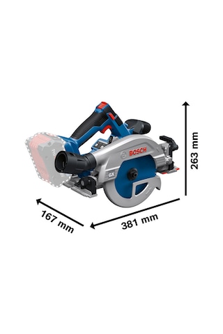 Bosch GKS 18V-57-2 GX Akülü Solo Daire Testere