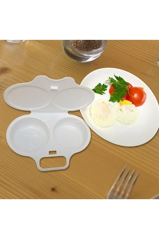 Suntek Çift Kapaklı Yumurta Pişirici 2 Bölmeli