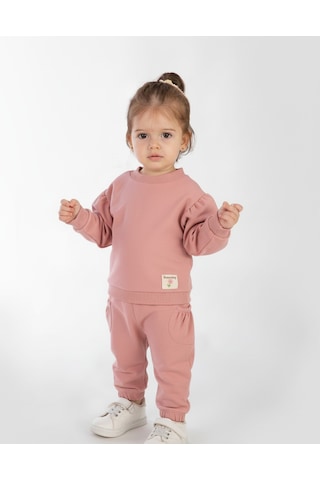 Kız Bebek 2 Li Takım Gül Kurusu