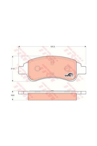 Opel Corsa F 1.2 2019-2026 Trw Ön Balata Netpar1563 Hmh-hnk