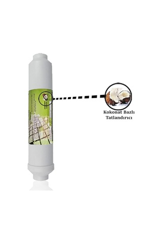 Su Arıtma Cihazı Filtresi Membran Filtre + Tatlandırıcı Karbon