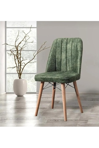 Yonga Concept Karegold Sandalye 4 Adet Yeşil