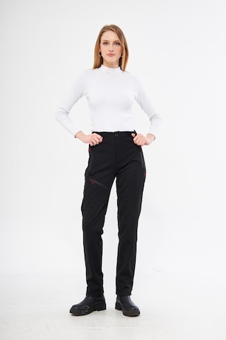 Ghassy Co. Kadın İçi Polarlı Tactical Outdoor Su Geçirmez Softshell Pantolon