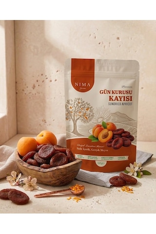 Nima Gurme Premium Gün Kurusu Kayısı 165 G