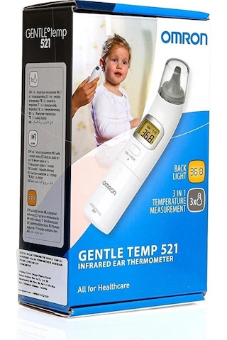 Gentle Temp 521 Bebek Kulaktan Ateş Ölçer Beyaz