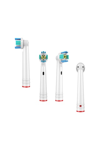 Kyver 3D White Dış Fırçası Yedek Başlığı 4’lü