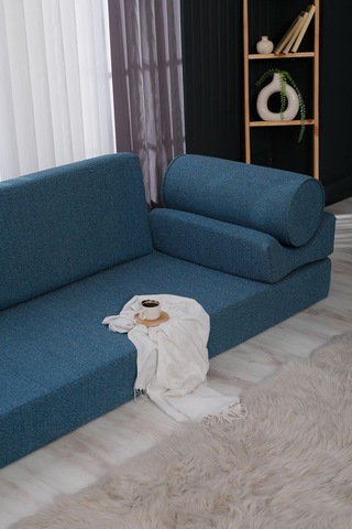 Prestigegolf Yer Kanepesi,yer Oturma Minderi ,şark Köşesi Mavi