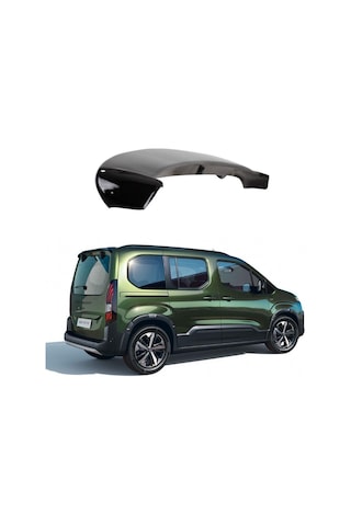 Peugeot Rifter Piano Black Spoiler Abs Plastik 2019-