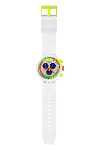Swatch Swatch Neon Jelly Sb02k100 Kol Saati Beyaz