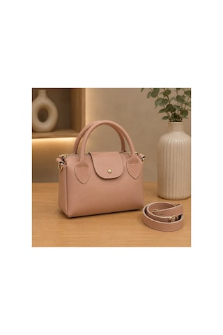 Names Bag Vienesta Oval Mini Doktor Çantası - Çapraz Askılı Kadın Kol Ve Omuz Çantası Pembe Pembe Names Bag Vienesta Oval Mini Doktor Çantası - Çapraz Askılı Kadın Kol Ve Omuz Çantası Pembe Pembe