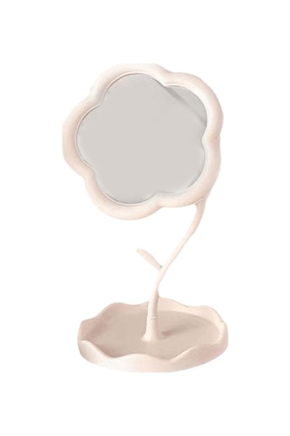 Suntek Masa Üstü Makyaj Aynası Ayarlanabilir Esnek Beyaz