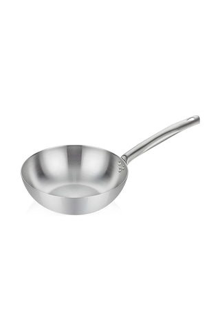 Cvs Dn 20042 Ametist 28 Cm Paslanmaz Çelik Wok Tavası Metal