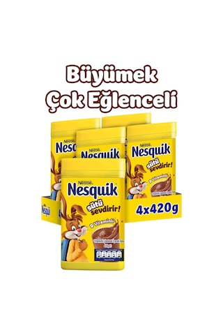 Nestle Çikolatalı Toz Içecek 420 Gr X4 Diğer