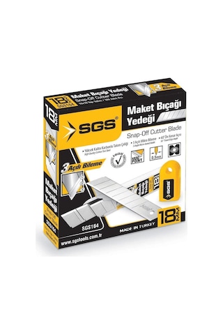 Sgs Maket Bıçağı Yedeği Pk/10 Adet 0,50mm