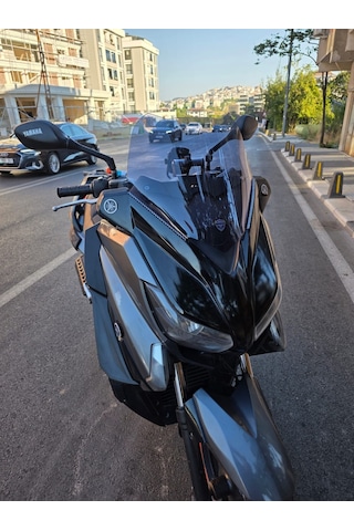 Motocam Yamaha Xmax Ön Cam 2014-2017 Model 36cm Füme Renkli 4mm Sportif