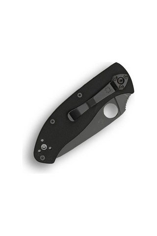 Spyderco Tenacious Black Plain Kamp Çakı Siyah 05833142