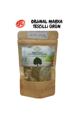 Doğal Efendi Sidr Yaprağı Arabistan Kirazı Toz 100 G