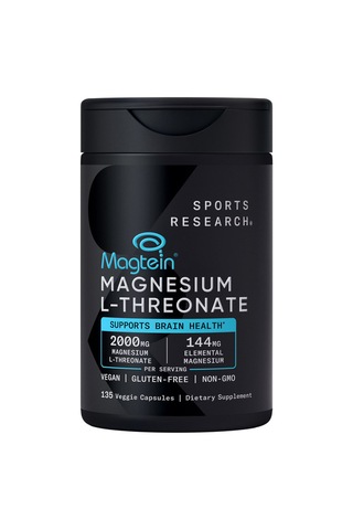 Sports Research Magtein Magnesium L-threonate 2000 Mg 135 Bitkisel Kapsül Aromasız