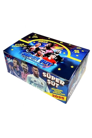 Futbol Ateşi Mega Kutu 48 Adet Mini Kutu 384 Futbolcu Kartı