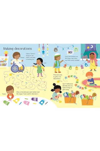 Usborne Wipe-clean - Eid Activities