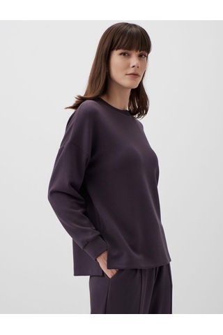 Jimmy Key Antrasit Bisiklet Yaka Uzun Kollu Oversize Sweatshirt 23wswedenv2971 Antrasit