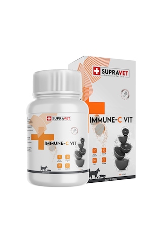 Immune C + ZİNC Kedi ve Köpek için Tablet (75 Tablet)