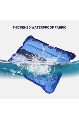 Ximistore9 Mavi Soğuk Yastık 36x36cm : Çok Amaçlı, Su Geçirmez Kumaş, Hızlı Su Enjeksiyonu, Dayanıklı Kenar Tamiri Diğer